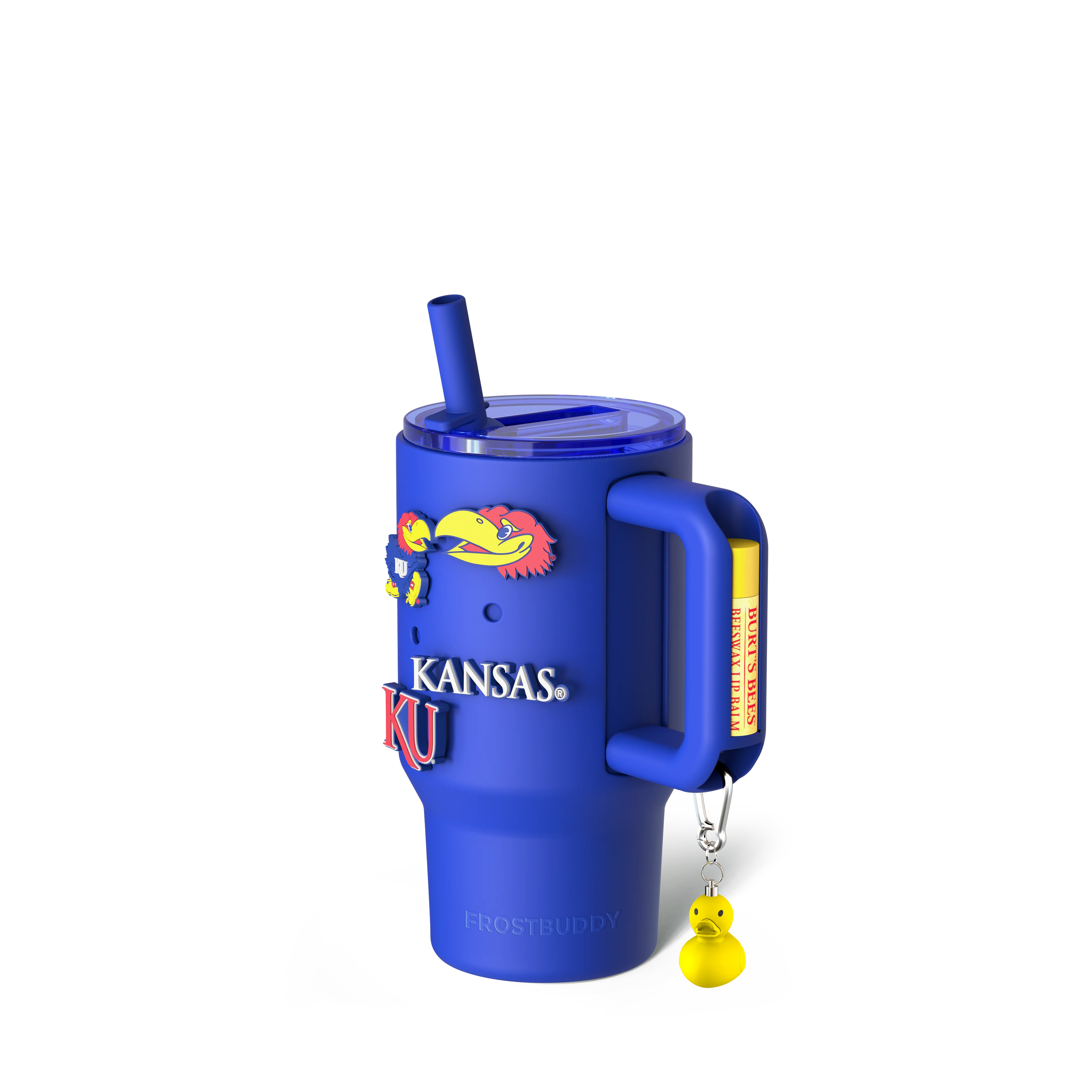 Thicc Buddy 16oz | Kansas Jayhawks | Skin + Budz Bundle