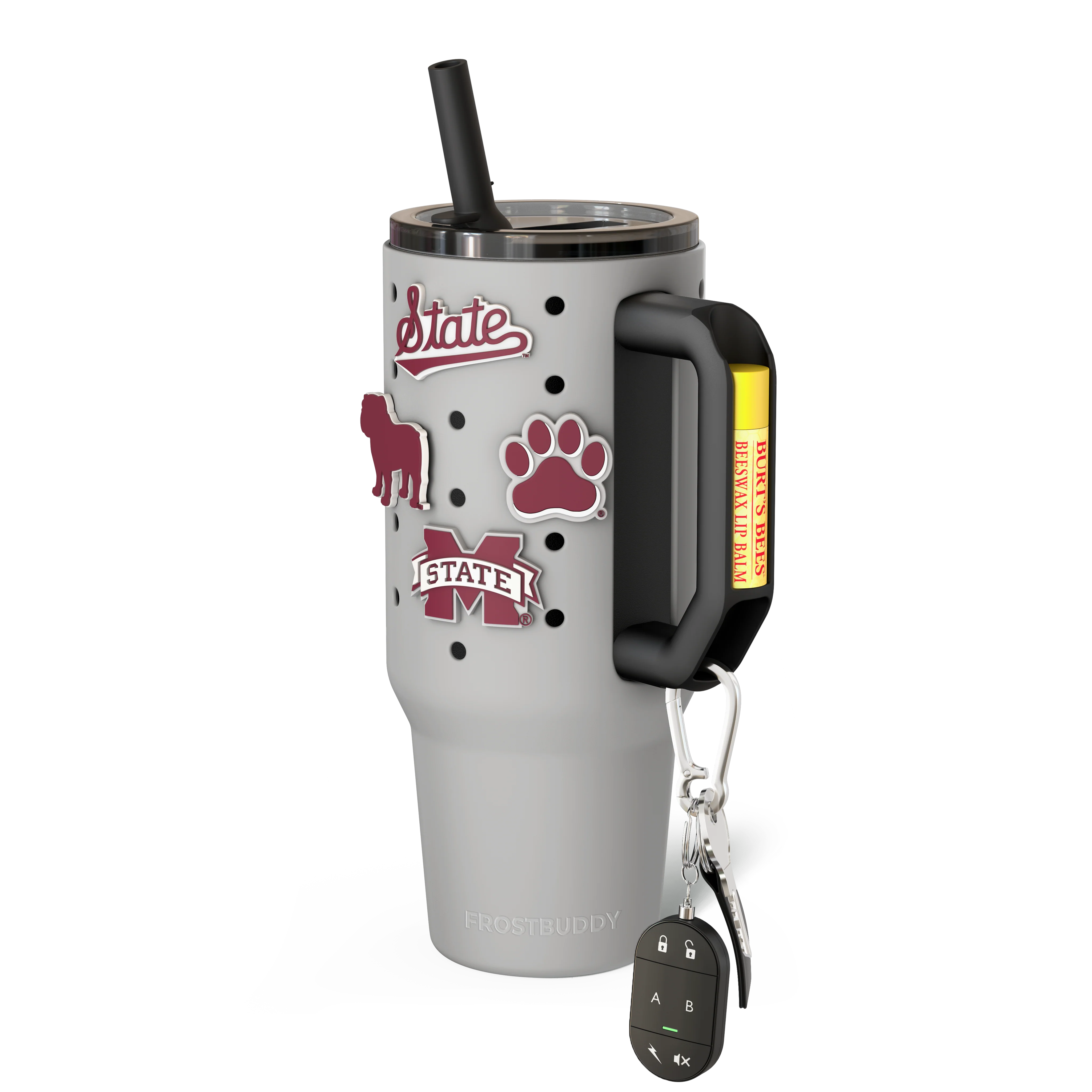Thicc Buddy 40oz | Mississippi State Bulldogs | Skin + Budz Bundle