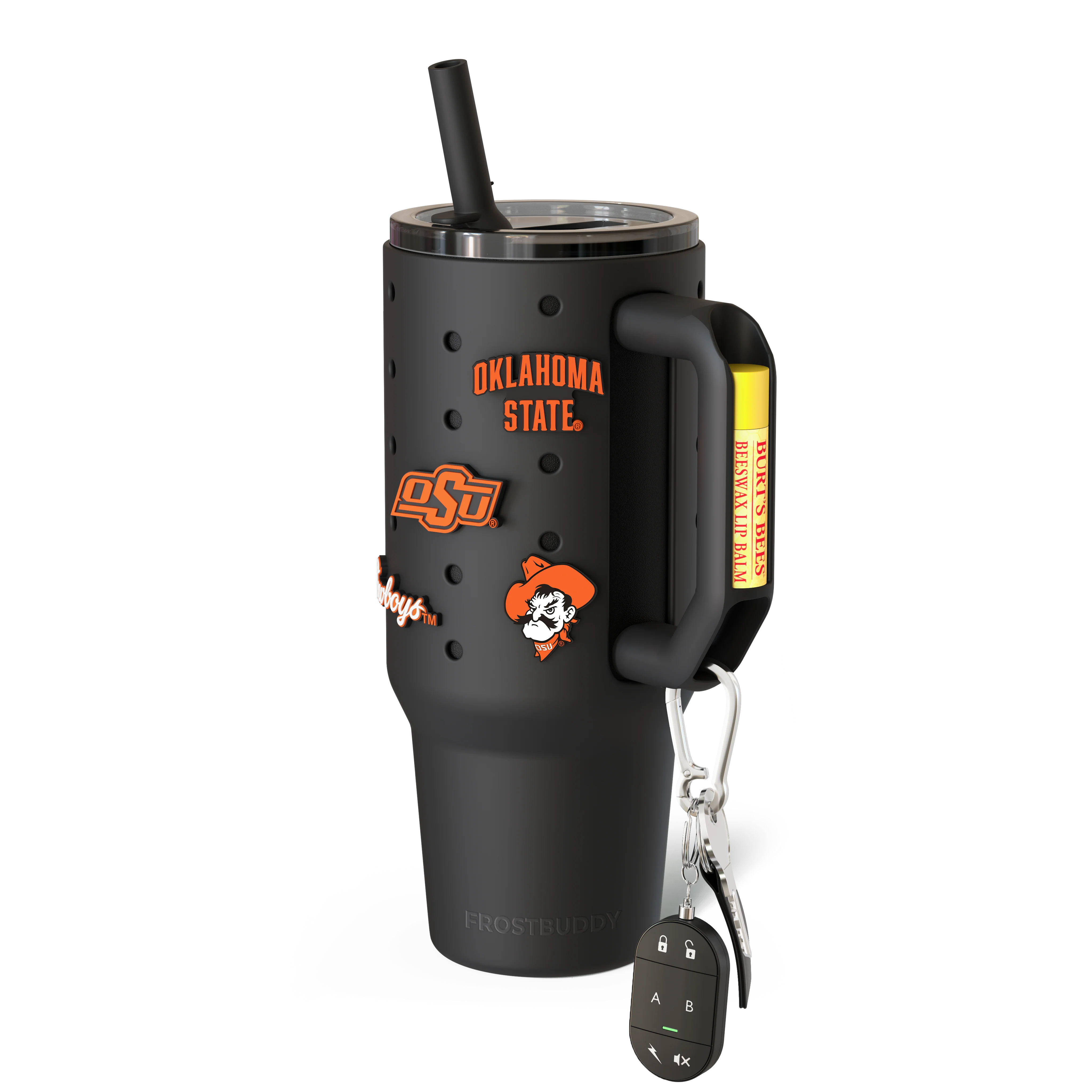 Thicc Buddy 40oz | Oklahoma State Cowboys | Skin + Budz Bundle