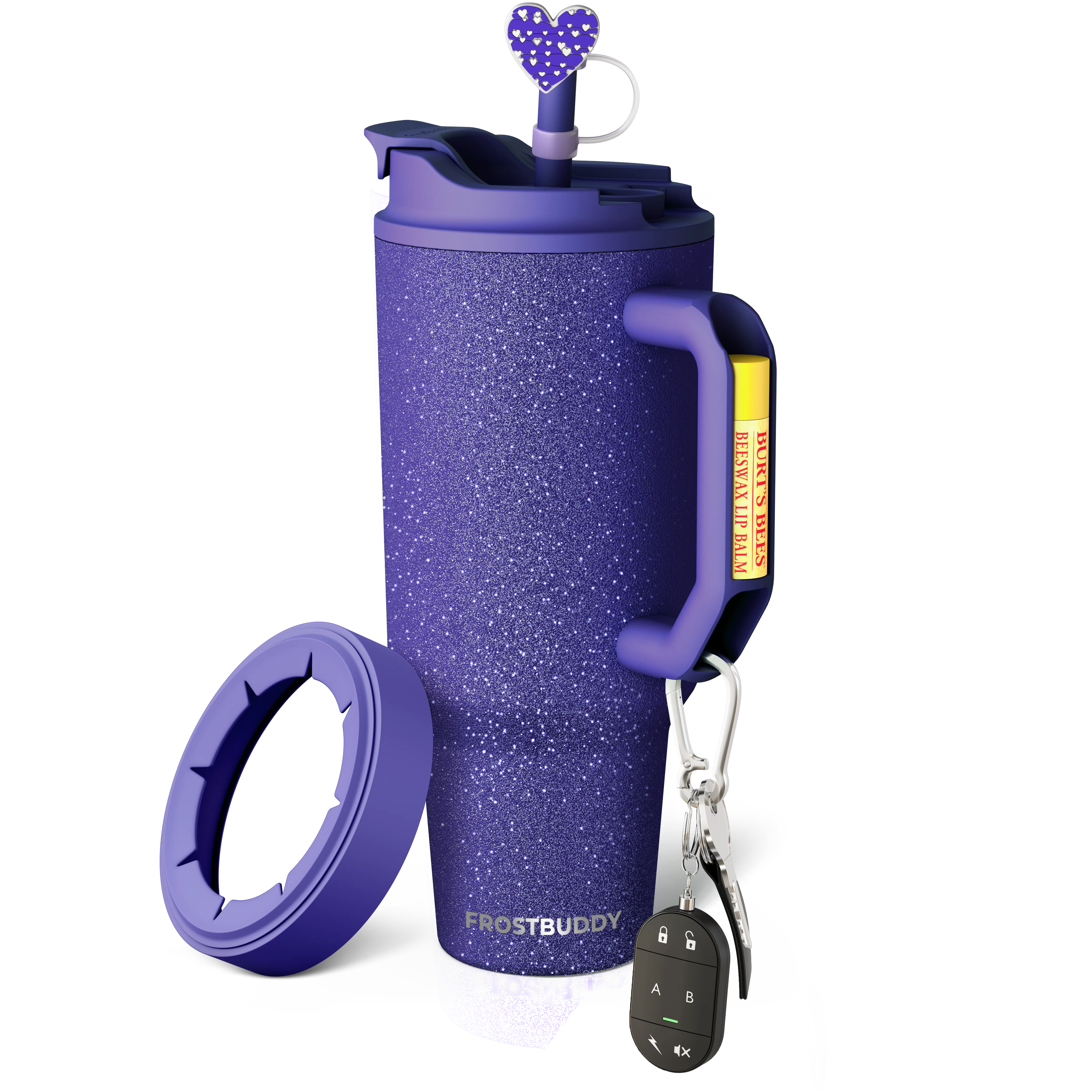 Thicc Buddy 50oz | Purple Glitz